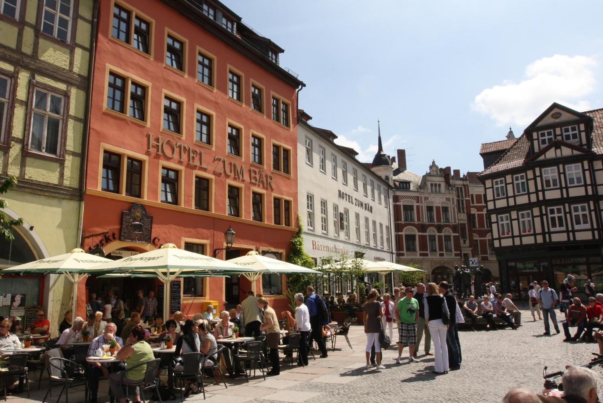 Hotel Zum Bar Quedlinburg Exteriér fotografie